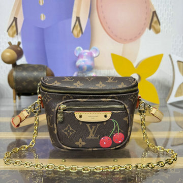 商品細詳を見る:ルイヴィトン LOUISVUITTON 057-M13449 2025年新作 LV TM ミニ バムバッグ ショルダーバッグ モノグラムキャンパス