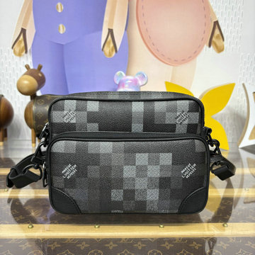 商品細詳を見る:ルイヴィトン LOUISVUITTON 057-M14988 2025年新作 ナイル メッセンジャーバッグ ショルダーバッグ メンズ ダモフラージュ ブラック キャンバス