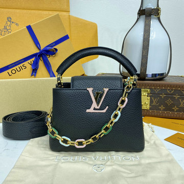 商品細詳を見る:ルイヴィトン LOUISVUITTON  057-M21641M2025年新作 カプシーヌ BB ハンドバッグ ショルダーバッグ レザー