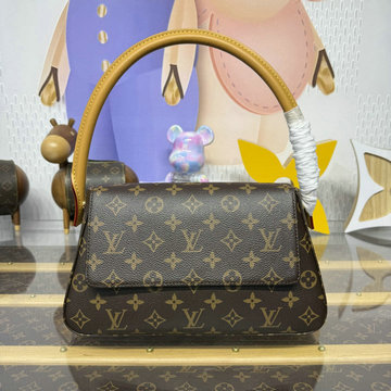 商品細詳を見る:ルイヴィトン LOUISVUITTON 057-M51147 2025年新作 looping MM トートバッグ ホーボーバッグ ショルダーバッグ モノグラムキャンパス
