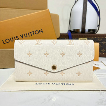 商品名称：ルイヴィトン LOUISVUITTON 057-M80496B2025年新作 ポルトフォイユ サラ NM 二つ折り長財布 小銭入れ バイカラーエデン