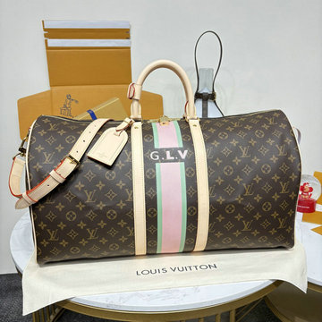 商品細詳を見る:ルイヴィトン LOUISVUITTON 057-P01943 2025年新作 キーポル バンドリエール 55 モン モノグラム トートバッグ ボストンバッグ 旅行かばん