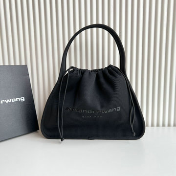 アレキサンダーワン Alexander Wang YES-AW23330BK 2025年新作 ホーボーバッグ トートバッグ ハンドバッグ スエード