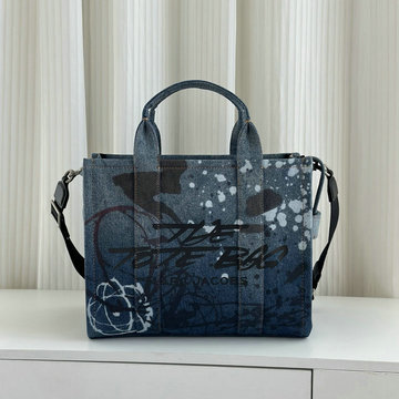 商品名称：マーク ジェイコブス Marc Jacobs  YES-MJ2F4HTNL2025年新作 ザ リップ リペア デニム ミディアム トートバッグ ショルダーバッグ レディース