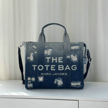 マーク ジェイコブス Marc Jacobs YES-MJ2F4HTSL2025年新作 ザ リップ リペア デニム ミディアム トートバッグ ショルダーバッグ レディース