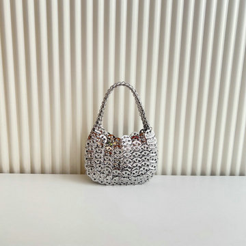 パコ ラバンヌ Paco Rabanne  YES-PR3345YS2025年新作 ムーン 1969 ホーボーバッグ ミニ ハンドバッグ キャリーバッグ