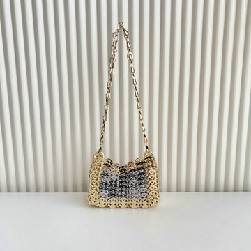 パコ ラバンヌ Paco Rabanne YES-PR3363PYJ 2025年新作 1969 ミディアム チェーンバッグ ショルダーバッグ クロスボディ レディース