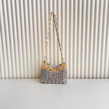 パコ ラバンヌ Paco Rabanne YES-PR3363PYS 2025年新作 1969 スモール チェーンバッグ ショルダーバッグ クロスボディ レディースc