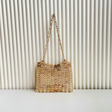 商品名称：パコ ラバンヌ Paco Rabanne  YES-PR3364QJS2025年新作 1969 ラージ チェーンバッグ ショルダーバッグ クロスボディ レディース
