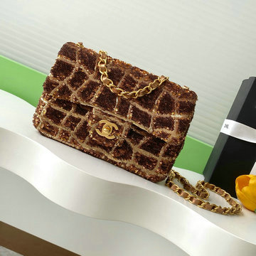 シャネル CHANEL CC-CH4561ZKF2025年新作 スモール チェーンポーチ ショルダーバッグ レディース