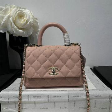 シャネル CHANEL CC-CH2215GQJFH 2025年新作 トップハンドルバッグ ミニ トートバッグ ショルダーバッグ レディース