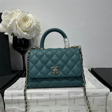 シャネル CHANEL CC-CH2215GQJGL2025年新作 トップハンドルバッグ ミニ トートバッグ ショルダーバッグ レディース