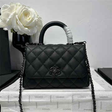 シャネル CHANEL CC-CH2215GQKBK2025年新作 トップハンドルバッグ ミニ トートバッグ ショルダーバッグ レディース