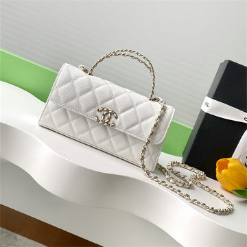 シャネル CHANEL CC-CH3238QBS 2025年新作 ココマーク トップハンドルバッグ 2way ショルダーバッグ レディース