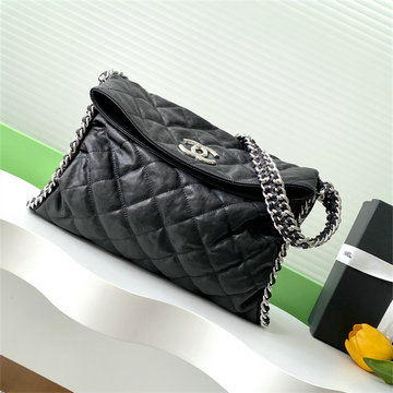 シャネル CHANEL CC-CH3566BK 2025年新作 ラージ ショルダーバッグ レディース