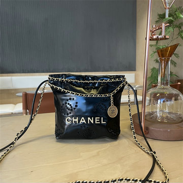 シャネル CHANEL CC-CH3980LKBK 2025年新作 22 スモール ハンドバッグ ショルダーバッグ レディース