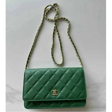 シャネル CHANEL CC-CH4241QJGL 2025年新作 チェーンウォレット ミニ フラップバッグ ショルダーバッグ レディース