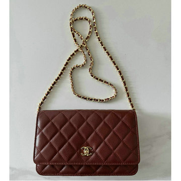 シャネル CHANEL CC-CH4241QJJR2025年新作 チェーンウォレット ミニ フラップバッグ ショルダーバッグ レディース