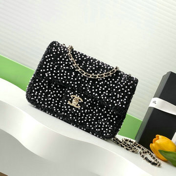 シャネル CHANEL CC-CH4561PBK2025年新作 スモール チェーンポーチ ショルダーバッグ レディース