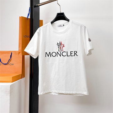 商品名称：モンクレール MONCLER  JS-TDMC250032025年最新入荷 コットンジャージー ショートスリーブ クルーネック 半袖 カジュアル おしゃれ メンズ