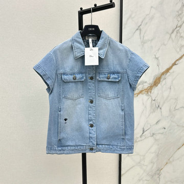 商品細詳を見る:クリスチャンディオール CHRISTIAN DIOR XG-WTCD25013  2025年新作 デニム ベストジャケット ノースリーブ コート レディース