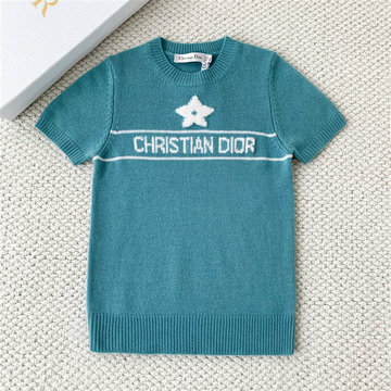 商品名称：クリスチャンディオール CHRISTIAN DIOR XG-MDCD25015 2025年新作 ニットシャツ ショートスリーブ セーター レディース