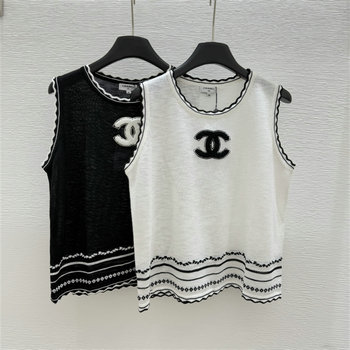 商品細詳を見る:シャネル CHANEL XG-MWCH25007 2025年最新入荷 ニットベスト クルーネック タンクトップ ノースリーブ カジュアル レディース