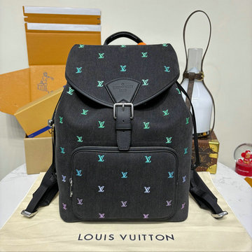 商品名称：ルイヴィトン LOUISVUITTON 057-M14135 2025年新作 モンスリ バックパック メンズ リュックサック 旅行かばん 大容量 LV ブラゾン デニム
