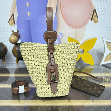 ルイヴィトン LOUISVUITTON 057-M14217  2025年新作 オール イン BB ショルダーバッグ レディース ラフィア