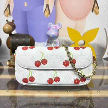 ルイヴィトン LOUISVUITTON  2025年新作 LV TM ウォレット オン チェーン アイビー ホーボーバッグ ショルダーバッグ レディース