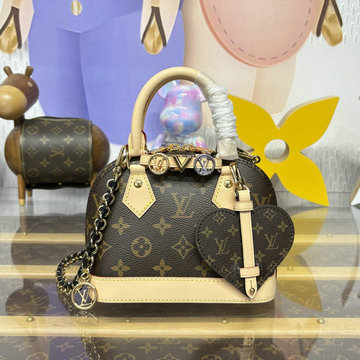 ルイヴィトン LOUISVUITTON 057-M14339L 2025年新作 ナノ アルマ ハンドバッグ トートバッグ ショルダーバッグ レディース