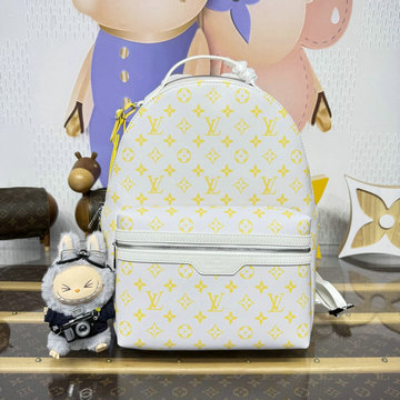 ルイヴィトン LOUISVUITTON 2025年新作 ディスカバリー バックパック リュックサック モノグラム グロウ キャンバス