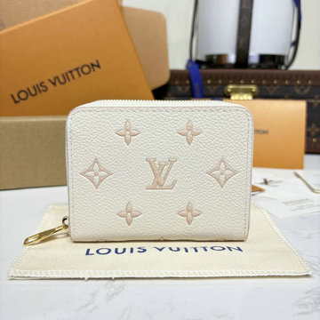 ルイヴィトン LOUISVUITTON 057-M14563 2025年新作 ジッピー コインパース ファスナー短財布 小銭入れ カードケース バイカラーエデン