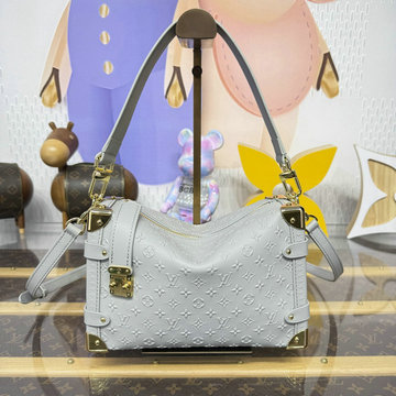 ルイヴィトン LOUISVUITTON 057-M14572H  2025年新作 サイド トランク PM トートバッグ ショルダーバッグ レザー