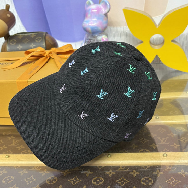 ルイヴィトン LOUISVUITTON 057-M7974L 2025年新作 キャップ LV ブラゾン シェーディング デニム 帽子