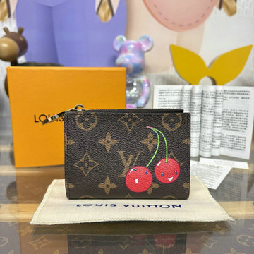 商品名称：ルイヴィトン LOUISVUITTON  057-M13420 2025年新作 LV TM ポルトフォイユ リサ 二つ折り短財布 小銭入れ モノグラム キャンバス