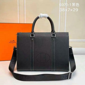 エルメス HERMES 99-HE69711BK 2025年新作 ブリーフケース トートバッグ ハンドバッグ メンズ ビジネスバッグ