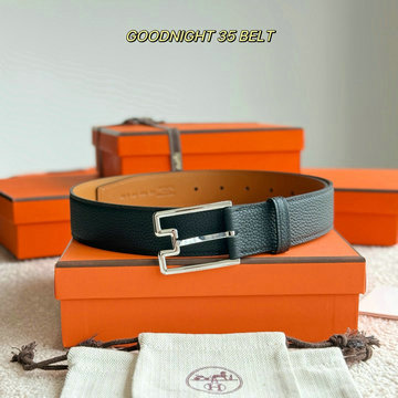 商品名称：エルメス HERMES 99-HEP25012LK2025年新作 GOOD NIGHT ベルト 35MM レザー メンズ