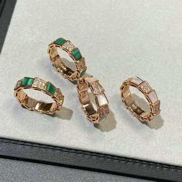 ブルガリ BVLGARI 99-JZBV25006 2025年新作 セルペンティ ウェディング リング フルパヴェダイヤモンド 指輪 アクセサリー ジェリー