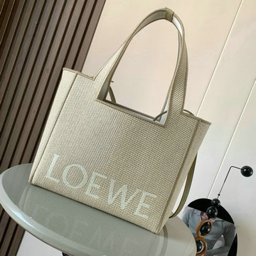 ロエベ LOEWE 99-LE9089HB 2025年新作 フォント トートバッグ ハンドバッグ キャンパス