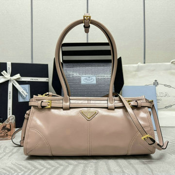 プラダ PRADA 99-PD1BA426QLF2025年新作 ミディアム トートバッグ ハンドバッグ 2way ショルダーバッグ レザー レディース