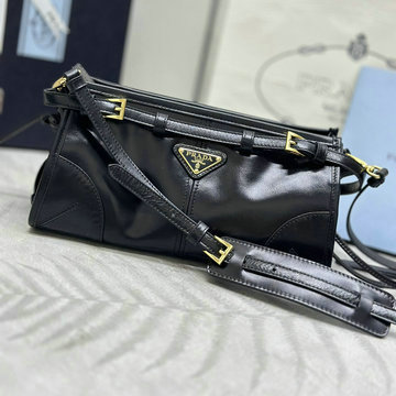 商品名称：プラダ PRADA 99-PD1BH215BK2025年新作 ボニー スモール ソフトルックスレザー ショルダーバッグ レディース