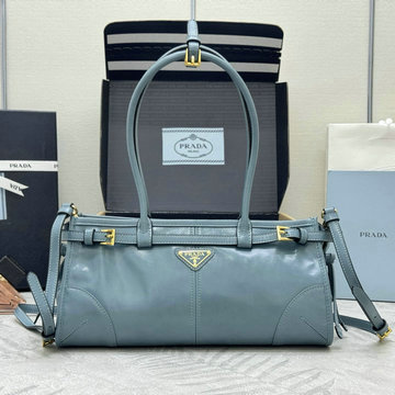 プラダ PRADA 99-PD1BA426QTL2025年新作 ミディアム トートバッグ ハンドバッグ 2way ショルダーバッグ レザー レディース