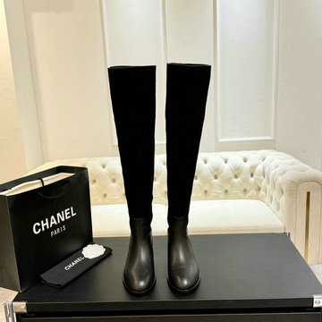 シャネル CHANEL 26-CHJ25034G2025年新作 ロングブーツ フラットシューズ カジュアルシューズ レディース