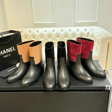 シャネル CHANEL 26-CHJ25034D2025年新作 ショートブーツ フラットシューズ カジュアルシューズ レディース