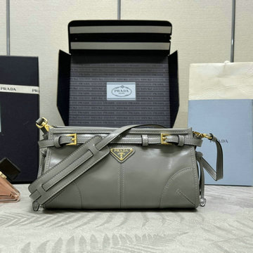 商品名称：プラダ PRADA 99-PD1BH215HS2025年新作 ボニー スモール ソフトルックスレザー ショルダーバッグ レディース