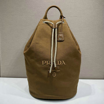商品名称：プラダ PRADA 99-PD2VY011XS2025年新作 キャンバス ドローストリング ダッフルバッグ ベルトバッグ ショルダーバッグ