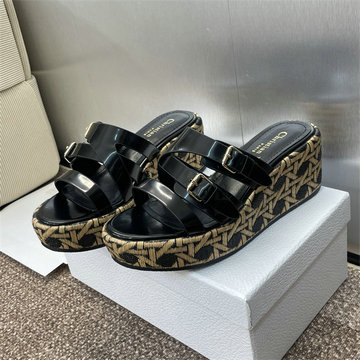 クリスチャンディオール CHRISTIAN DIOR 26-CDJ25015Q2025年新作 Attitude ヴェッジスライド 厚底ミュール ビーチサンダル レディース
