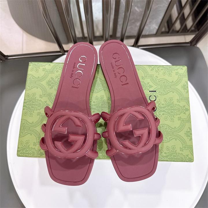 グッチ GUCCI 26-GGJ25004J2025年新作 ビーチサンダル レディース スライドサンダル フラットミュール
