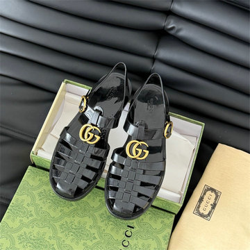 グッチ GUCCI 26-GGJ25005J2025年新作 スリングバック サンダル フラットシューズ ビーチサンダル 靴 男女兼用